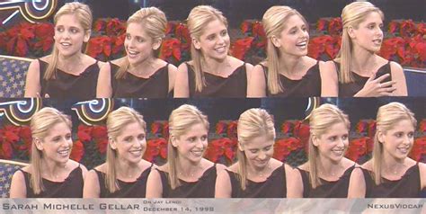 Naked Sarah Michelle Gellar In The Tonight Show With Jay Leno