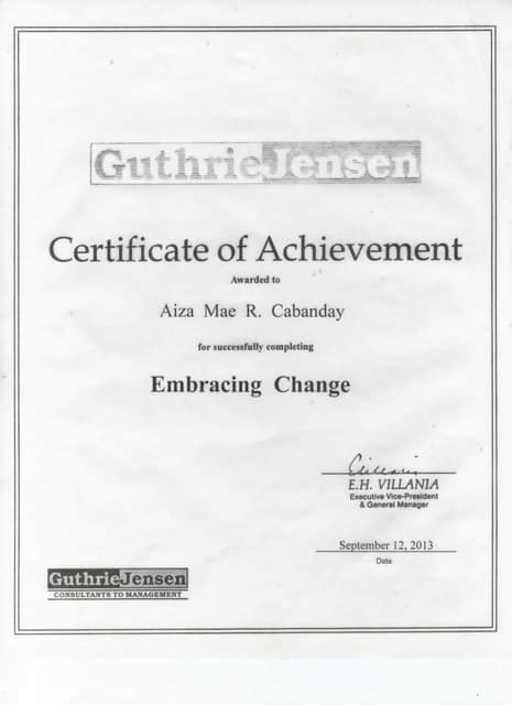 embracing change | PDF