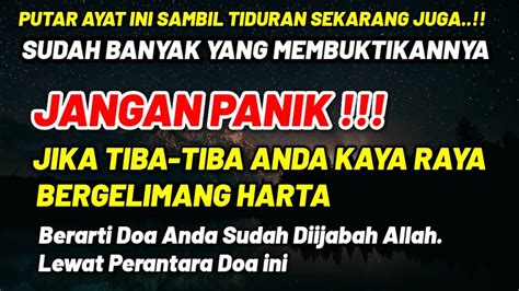 Putar Sambil Tiduran Jangan Panik Bila Tiba Tiba Anda Kaya Bergelimang