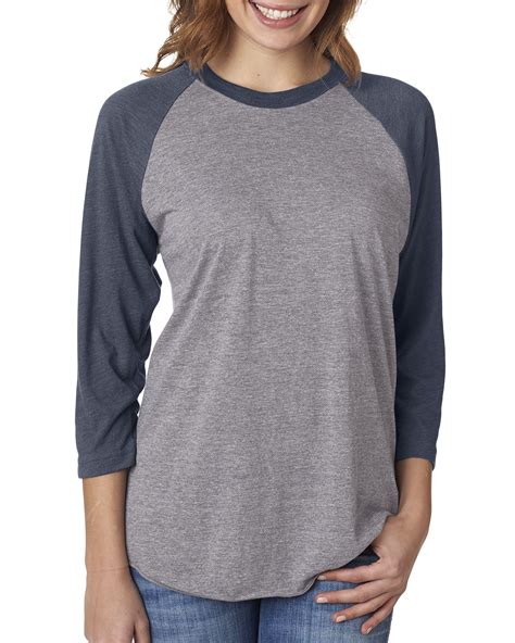 New Next Level Premium Unisex Triblend 3 4 Sleeve Raglan Xs 2xl T Shirt M 6051 Ebay