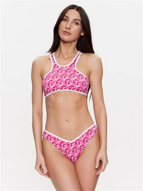 Guess Bikini Oberteil E3GJ25 MC045 Rosa Modivo De