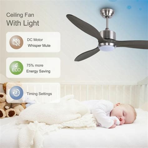 Ovlaim Inch Blades Wood Ceiling Fan Ovlaim