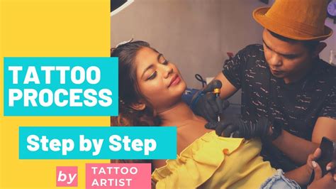 Tattoo Process Step By Step How To Tattoo Tattoo Tutorial By Heaven Of Tattoos Youtube