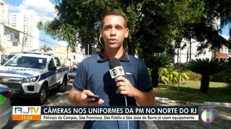 Policiais Militares De Campos Come Am A Utilizar C Meras Port Teis Nos