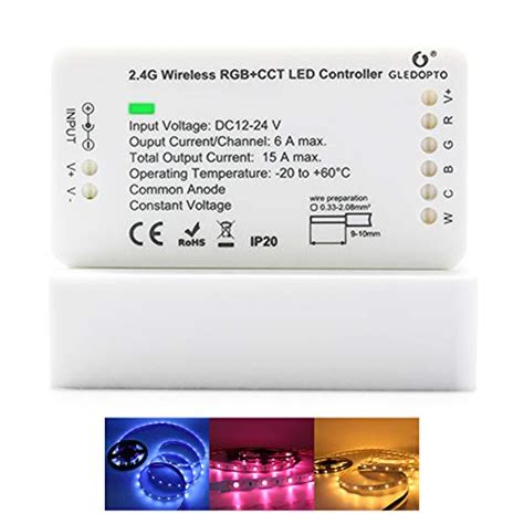 Gledopto Zigbee Led Strip Controller Rgb Cct Id Dimmable Compatible