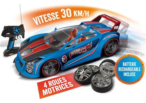 Mondo Motors Voiture télécommandée HOT WHEELS Quick N Sik 1 10 Cdiscount Jeux Jouets