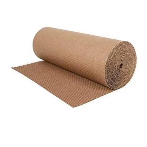 Ply Plain Brown Corrugated Roll For Packaging Gsm Gsm At