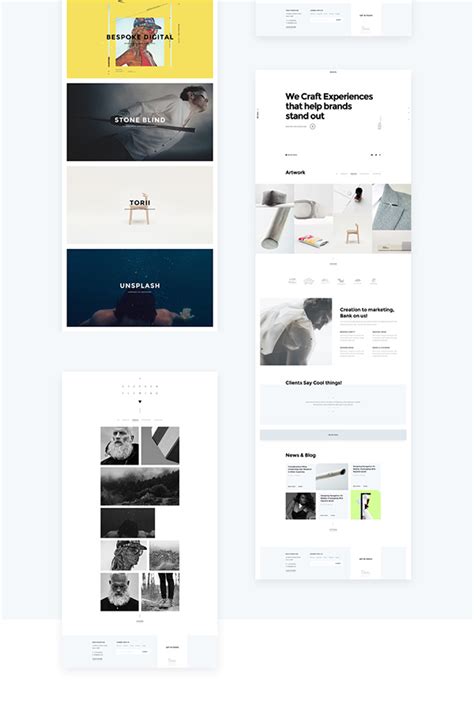 Deca Creative Multi Concept Portfolio Template On Behance