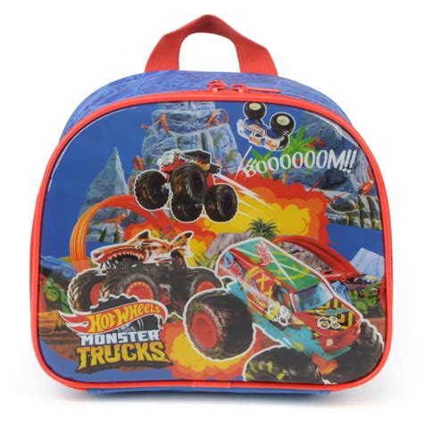 Kit Escolar Mochila Rodinhas Lancheira T Rmica Hot Wheels Lika Bijuterias