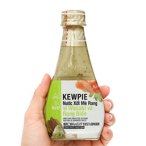 Xốt mè rang wasabi & rong biển Kewpie 210ml Bách hóa XANH