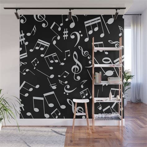 Musical Notes 20 Wall Mural By Kamelia12 8 X 8 Wall Murals