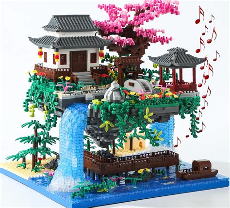 Cherry Blossom Tree Building Set With T Box Original