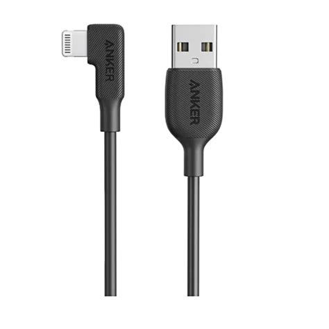 Anker Right Angle Usb A To Lightning Cable 3ft Black Y2320h11 Online At Best Price Utility