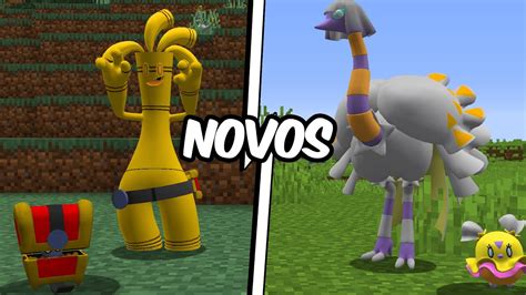 OS NOVOS POKÉMON DA NOVA REGIÃO NO PIXELMON YouTube