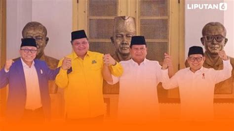 Infografis Golkar Dan Pan Dukung Prabowo Subianto Di Pilpres 2024