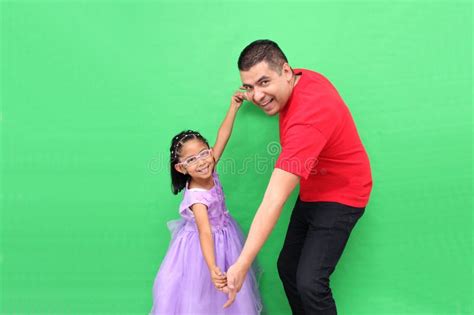 Year Old Latina Brunette Girl Plays In The Playground As Therapy For Attention Deficit