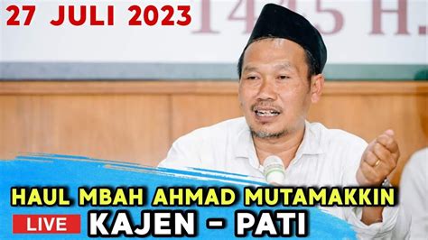 Full Ilmu Ngaji Terbaru Gus Baha Haul Mbah Ahmad Mutamakkin