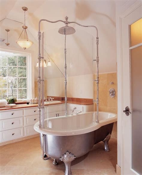 Choosing Your Bed And Bath Style Clawfoot Tub Shower House Bathroom