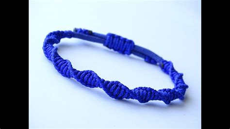 How To Make A Dna Knot Spiral Bracelet Cobra Stitch Sliding Knot Diy