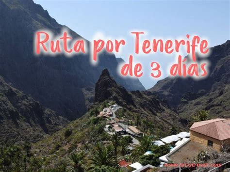 Tenerife qué ver en 3 días