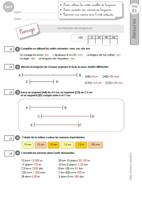 Cm Evaluation Les Droites Segments Points