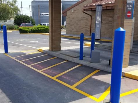 Safety Bollards | Columbia Basin Striping