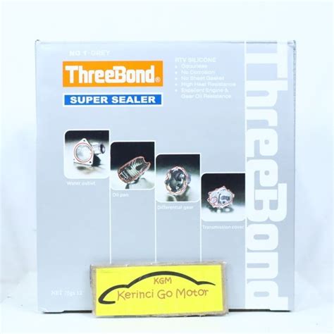 Jual PER DUS THREEBOND SUPER SEALER NO 2 ABU ABU GREY HIGH TEMP RTV 75G