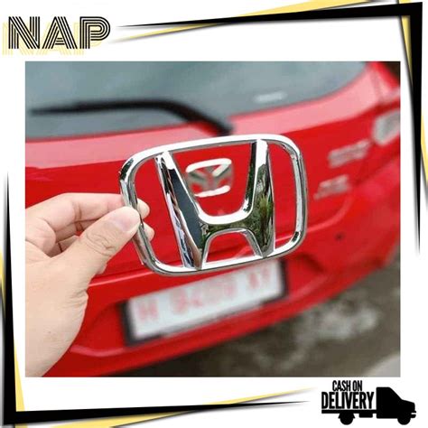 Jual Emblem Logo Honda All New Brio Satya 2018 2019 Pengganti Logo