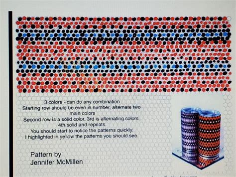 An Advertisement For The Pattern By Jeannie Mcmillon Brand Featuring