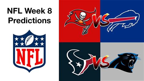 Nfl Week 8 Predictions 2023 Youtube