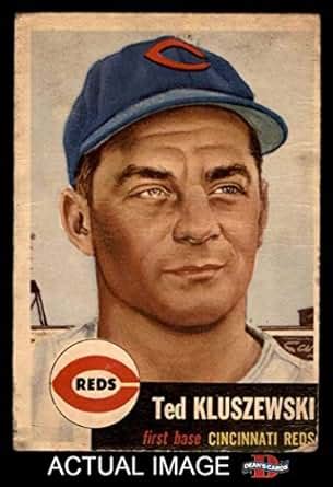 Amazon Topps Ted Kluszewski Cincinnati Reds Baseball