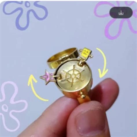 Spongebob Bff Ring Etsy