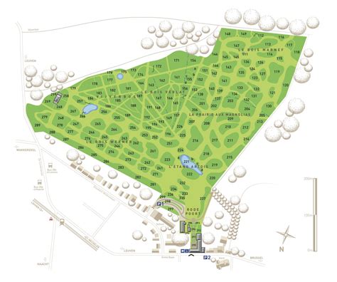 Plattegrond Arboretum