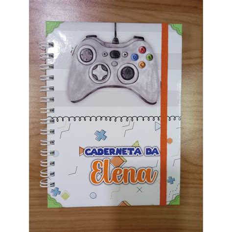 Caderneta Do Adolescente No Tema Game Elo Produtos Especiais