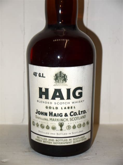 John Haig Scotch Whiskey