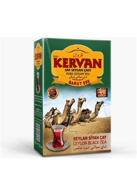 Kervan Saf Seylan Çayı Barut 555 Yeşil Fiyatları ve Özellikleri