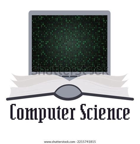 Computer Science Educational Vector Illustration Graphic Stock Vector ...