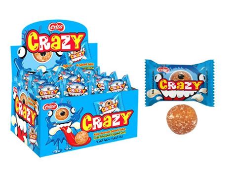 CRAZY GUM кислая жвачка кола, блок 100 шт. (3,5г х 100) - купить с ...