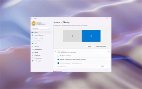 How To Change Monitor Numberidentity In Windows Display Settings