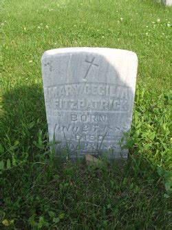 Mary Cecilia Fitzpatrick M Morial Find A Grave