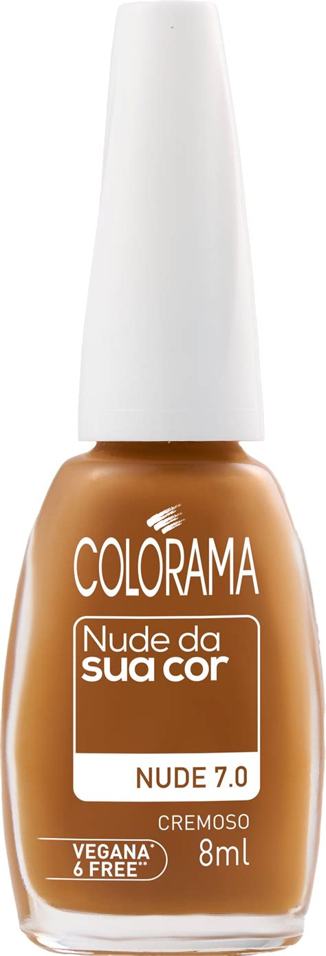 ESMALTE COLORAMA BLISTER CREMOSO NUDE 7 0 Goiás Atacado Distribuidor