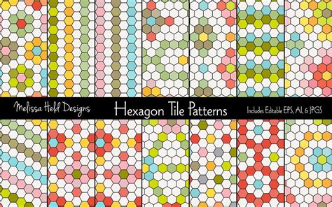 Hexagon Tile Pattern #116387 - TemplateMonster