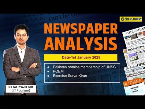 Newspaper Analysis For UPSC And APSC 1st January 2025 APSC And UPSC