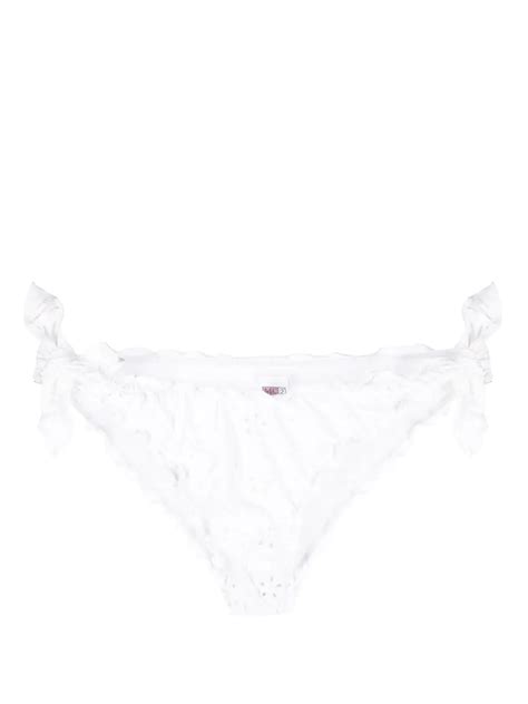 MC2 Saint Barth Broderie Anglaise Bikini Bottoms Farfetch