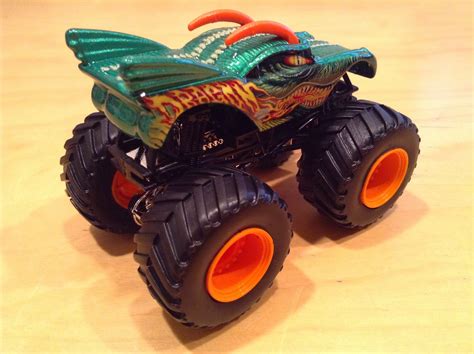 Julian S Hot Wheels Blog Dragon Monster Jam Truck New For