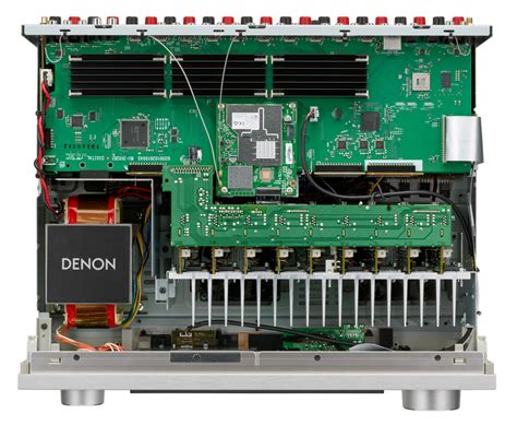 Neuer AV Receiver Denon AVC X4800H mit 9 4 Kanälen unterstützt 8K