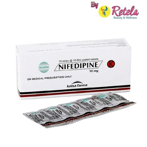 Jual Nifedipine Mg Box Tablet Gen Dexa Shopee Indonesia