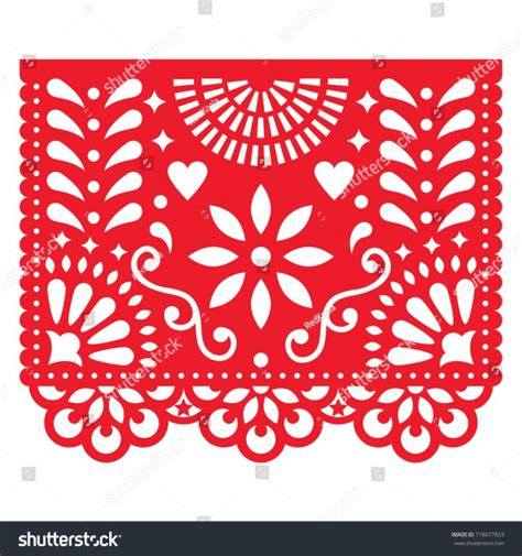 Papel Picado Template Free Printable Word Searches