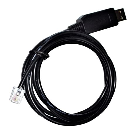 Ftdi Chip Eqdir Usb To Rj Rj P C Adapter Serial Control Cable For