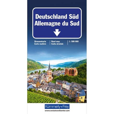 Deutschland S D Strassenkarte Landkartenschropp De Online Shop